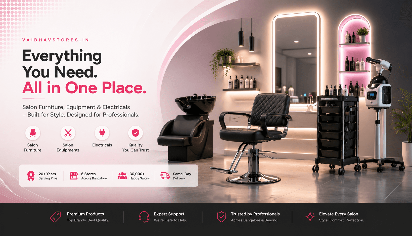 Vaibhav Stores Professional Salon Banner 3